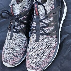 Adidas Mens Tubular Nova PK BB8409 Gray/Pink Running Shoes Sneakers Size 10.5